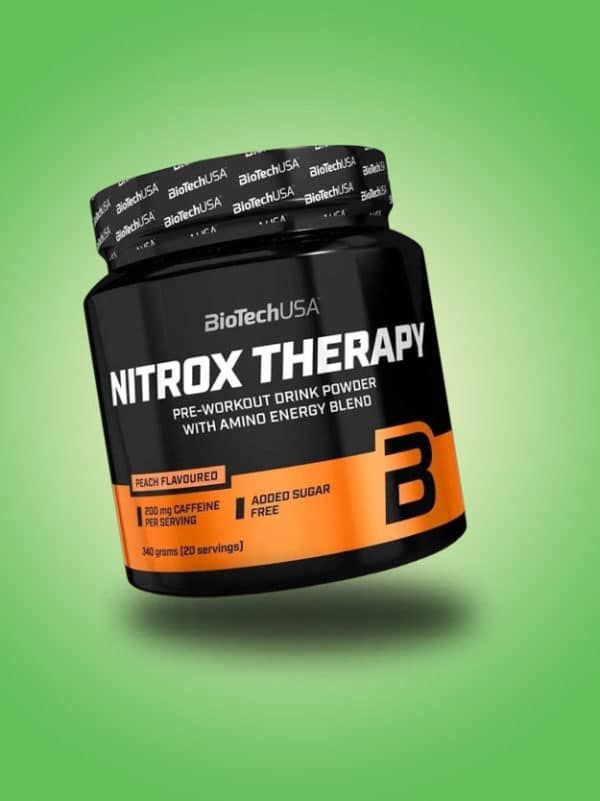 Nitrox therapy biotech preentreno sin azucar añadidos