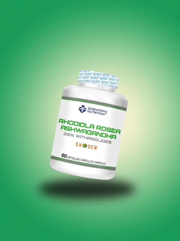 RHODIOLA ROSEA + ASHWAGANDHA 60 caps de Scientiffic Nutrition | Sueño, estrés y ansiedad