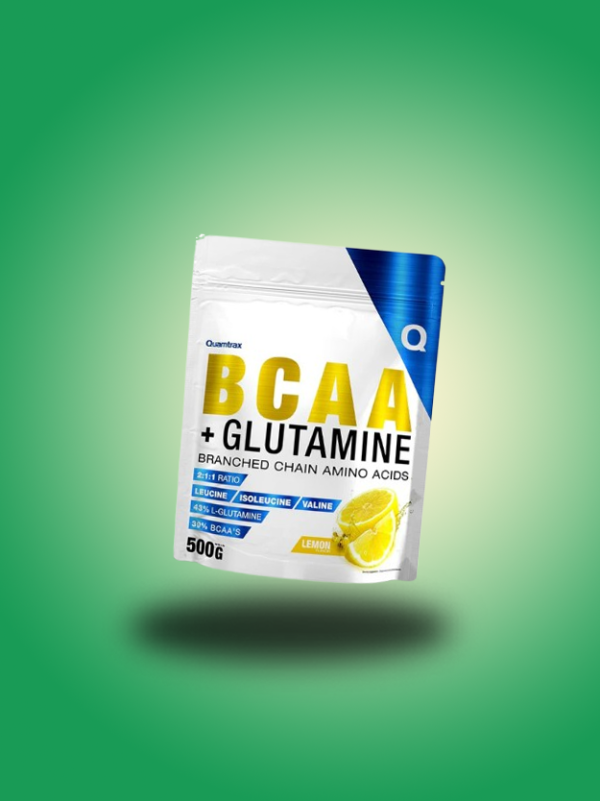 BCAA + Glutamine 500g de Quamtrax | Aminoácidos