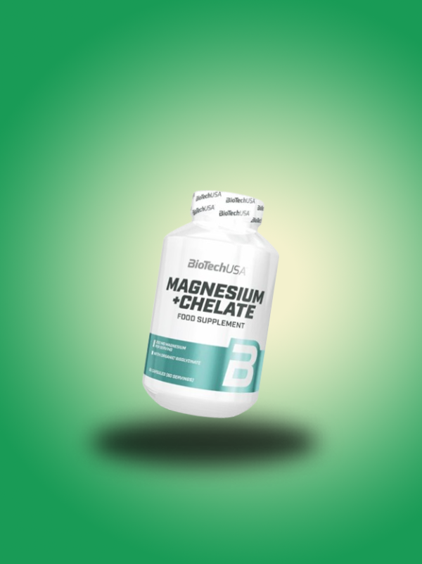 Magnesium + Chelate 60 caps de BioTech USA | Sistema Digestivo