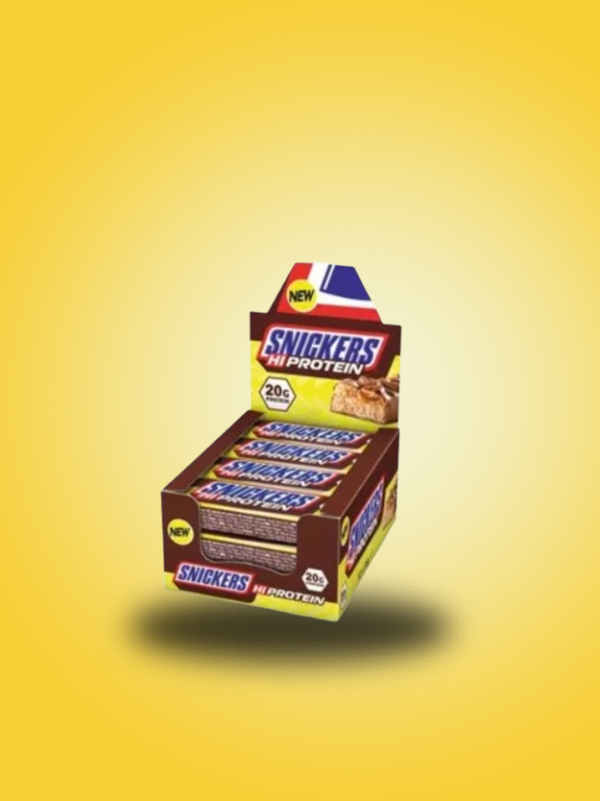 Snickers Hi Protein 12 Barritas | Barrita proteica